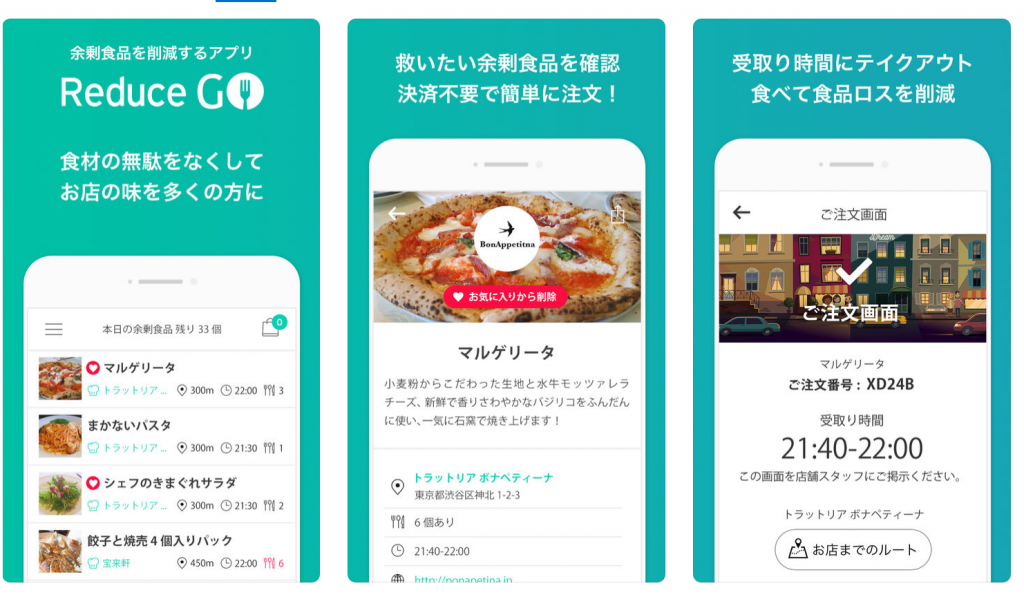 Reduce GO フードシェアリングのアプリ