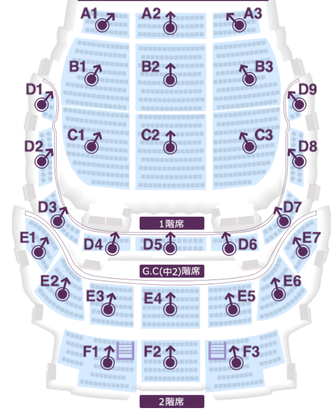 日生劇場の座席　niksey-theatre-seat ABC座2018日程と倍率(カード枠)グッズ画像や販売時間とセトリ